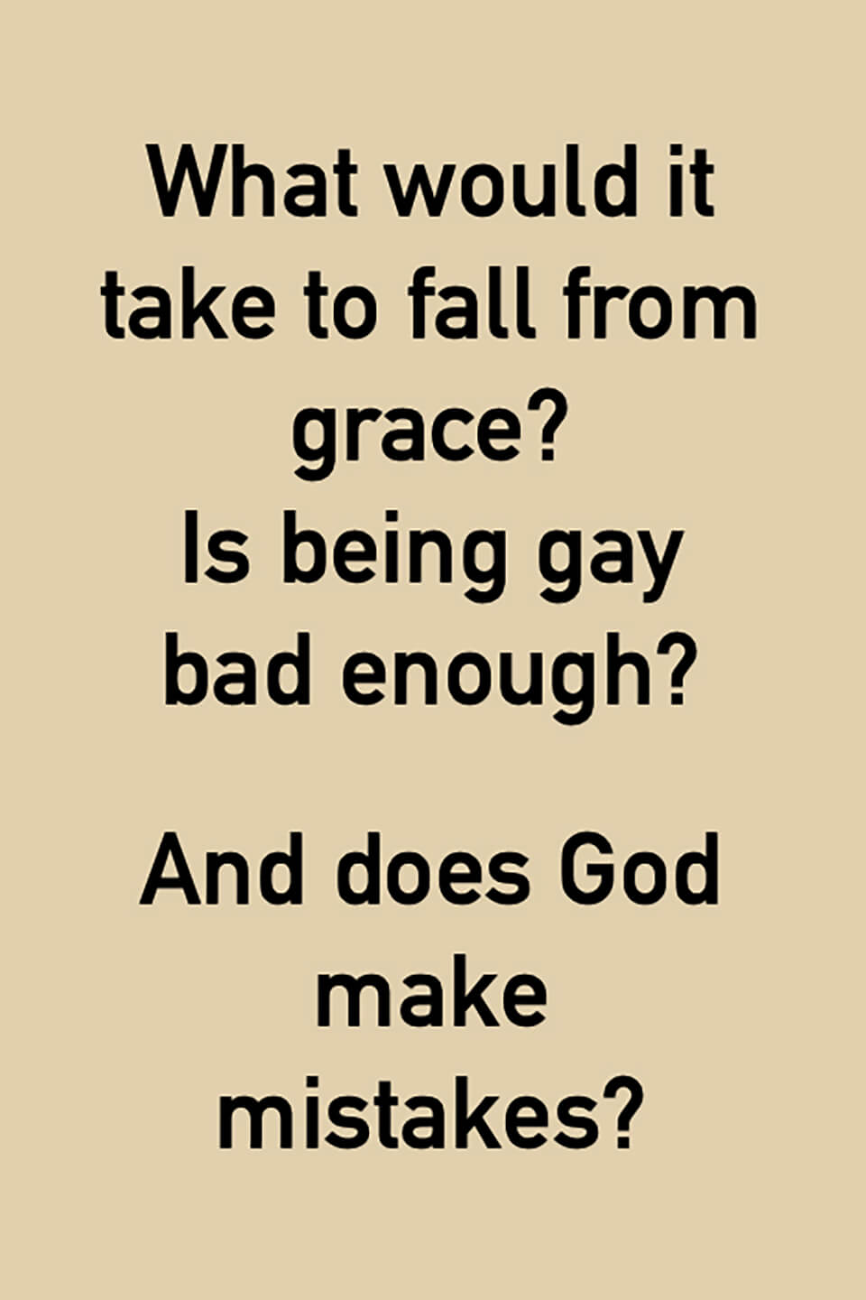 And If I Fall